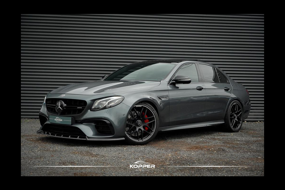 Mercedes-Benz E-Klasse AMG 63 S 4M / Dak / Kuipstoelen / Stoelverwarming / Memory / Distronic Mercedes-Benz E-Klasse AMG 63 S 4M / Dak / Kuipstoelen / Stoelverwarming / Memory / Distronic