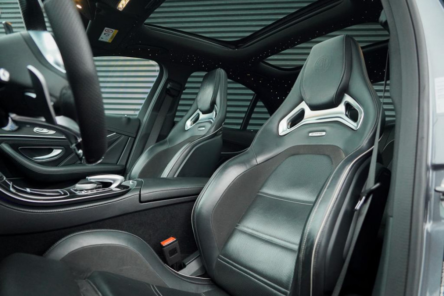 Mercedes-Benz E-Klasse AMG 63 S 4M / Dak / Kuipstoelen / Stoelverwarming / Memory / Distronic Mercedes-Benz E-Klasse AMG 63 S 4M / Dak / Kuipstoelen / Stoelverwarming / Memory / Distronic