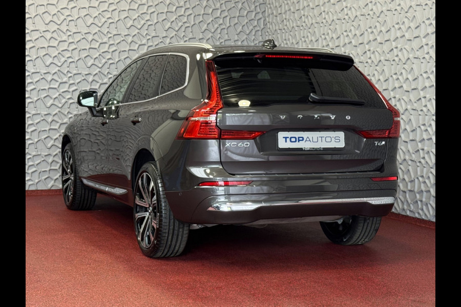 Volvo XC60 2.0 T6 350 PK CREME.LEER PHEV SCHUIFDAK AWD ULTRA BRIGHT LONG RANGE PANO HARMAN/KARDON HEADUP ELEK.KLEP phev . panorama pano
