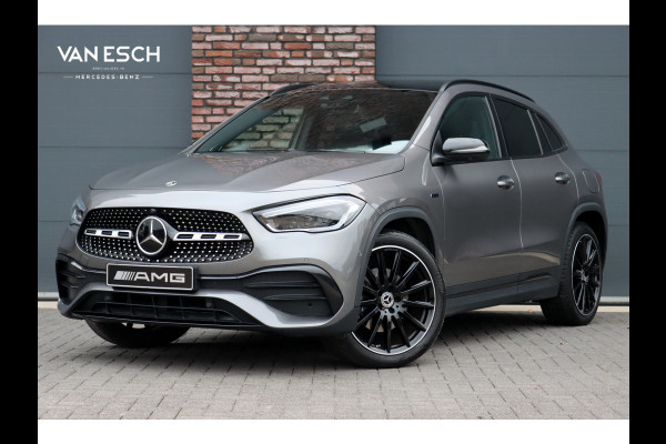 Mercedes-Benz GLA 250 e AMG Line | Distronic+ | Panoramadak | Memory | Burmester | Surround Camera | Trekhaak | Keyless Go | Nightpakket |