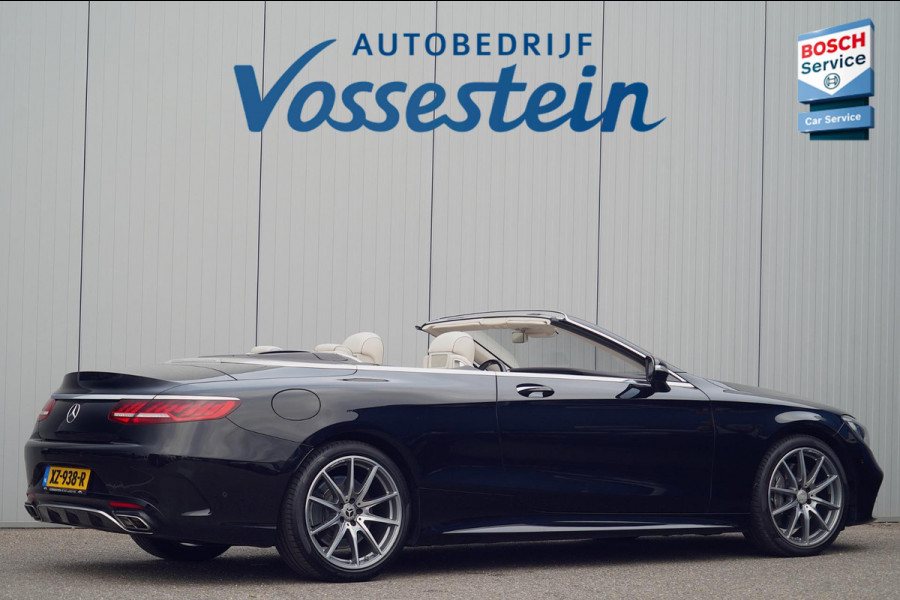 Mercedes-Benz S-Klasse Cabrio 560 Premium Plus / AMG Line / Nachtzicht / Head-Up / Burmester / Zeer Compleet! Mercedes-Benz S-Klasse Cabrio 560 Premium Plus / AMG Line / Nachtzicht / Head-Up / Burmester / Zeer Compleet!