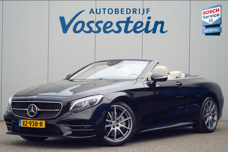 Mercedes-Benz S-Klasse Cabrio 560 Premium Plus / AMG Line / Nachtzicht / Head-Up / Burmester / Zeer Compleet! Mercedes-Benz S-Klasse Cabrio 560 Premium Plus / AMG Line / Nachtzicht / Head-Up / Burmester / Zeer Compleet!