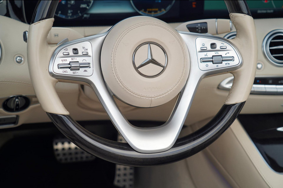 Mercedes-Benz S-Klasse Cabrio 560 Premium Plus / AMG Line / Nachtzicht / Head-Up / Burmester / Zeer Compleet! Mercedes-Benz S-Klasse Cabrio 560 Premium Plus / AMG Line / Nachtzicht / Head-Up / Burmester / Zeer Compleet!