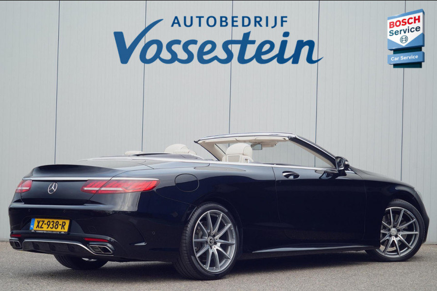 Mercedes-Benz S-Klasse Cabrio 560 Premium Plus / AMG Line / Nachtzicht / Head-Up / Burmester / Zeer Compleet! Mercedes-Benz S-Klasse Cabrio 560 Premium Plus / AMG Line / Nachtzicht / Head-Up / Burmester / Zeer Compleet!