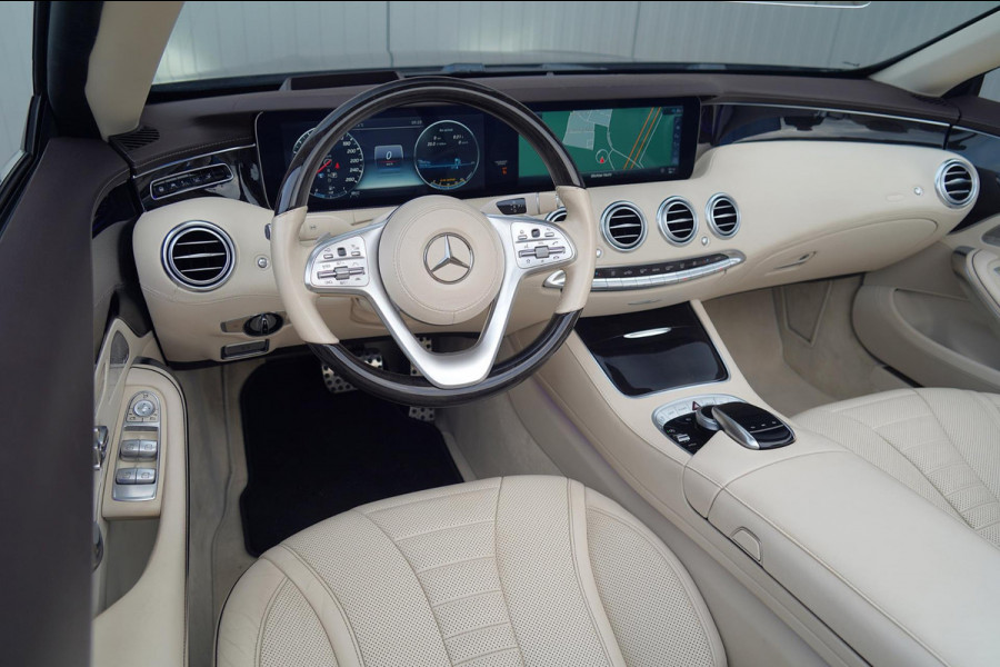 Mercedes-Benz S-Klasse Cabrio 560 Premium Plus / AMG Line / Nachtzicht / Head-Up / Burmester / Zeer Compleet! Mercedes-Benz S-Klasse Cabrio 560 Premium Plus / AMG Line / Nachtzicht / Head-Up / Burmester / Zeer Compleet!