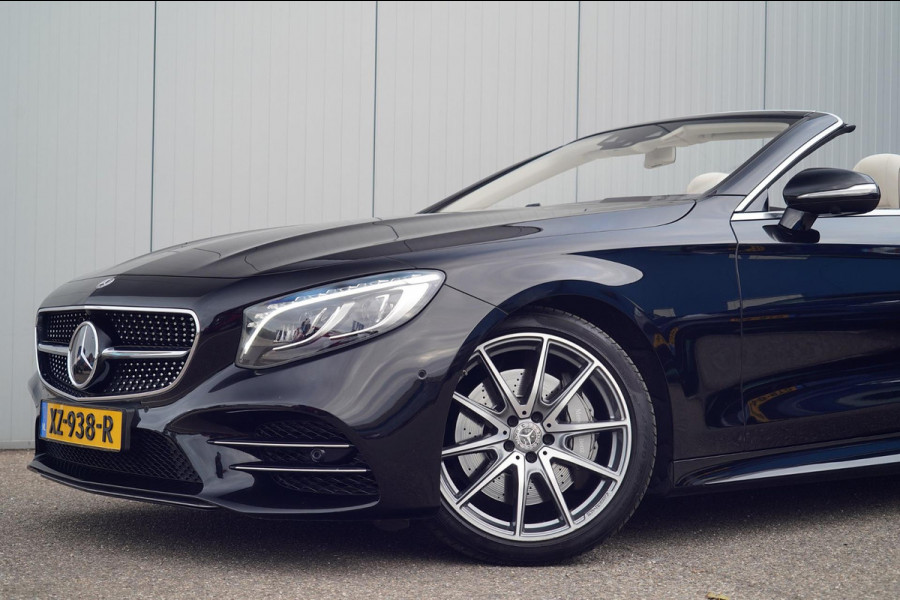 Mercedes-Benz S-Klasse Cabrio 560 Premium Plus / AMG Line / Nachtzicht / Head-Up / Burmester / Zeer Compleet! Mercedes-Benz S-Klasse Cabrio 560 Premium Plus / AMG Line / Nachtzicht / Head-Up / Burmester / Zeer Compleet!