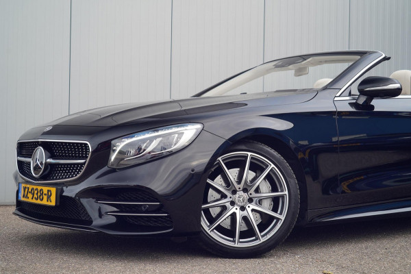 Mercedes-Benz S-Klasse Cabrio 560 Premium Plus / AMG Line / Nachtzicht / Head-Up / Burmester / Zeer Compleet! Mercedes-Benz S-Klasse Cabrio 560 Premium Plus / AMG Line / Nachtzicht / Head-Up / Burmester / Zeer Compleet!