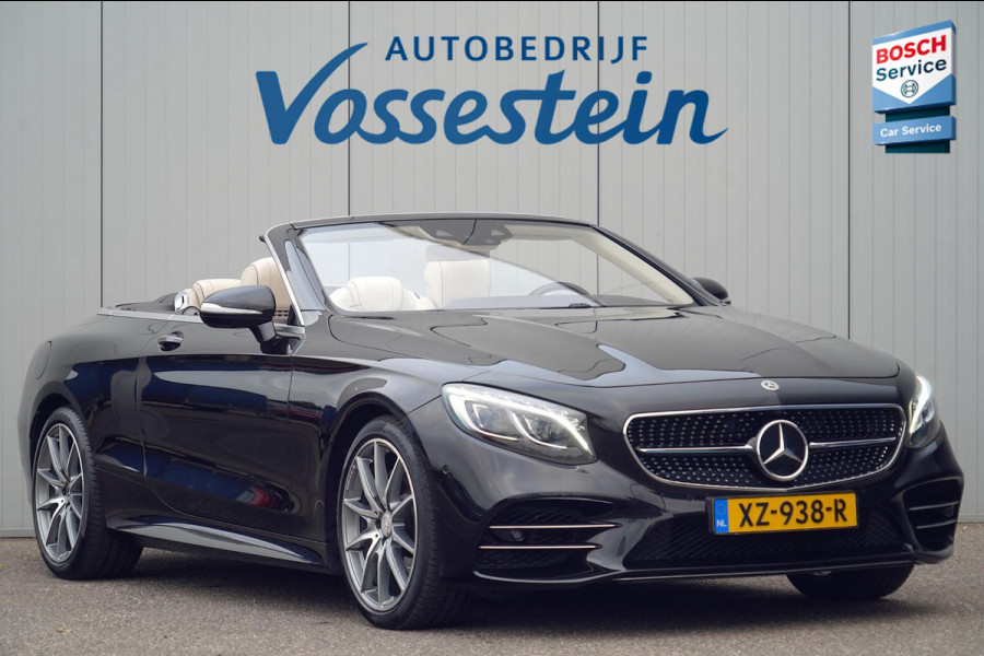 Mercedes-Benz S-Klasse Cabrio 560 Premium Plus / AMG Line / Nachtzicht / Head-Up / Burmester / Zeer Compleet! Mercedes-Benz S-Klasse Cabrio 560 Premium Plus / AMG Line / Nachtzicht / Head-Up / Burmester / Zeer Compleet!