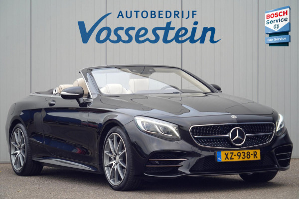 Mercedes-Benz S-Klasse Cabrio 560 Premium Plus / AMG Line / Nachtzicht / Head-Up / Burmester / Zeer Compleet! Mercedes-Benz S-Klasse Cabrio 560 Premium Plus / AMG Line / Nachtzicht / Head-Up / Burmester / Zeer Compleet!