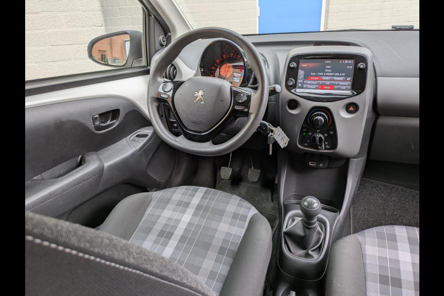 Peugeot 108 1.0 e-VTi Active|Apple-Carplay/Android-Auto|Achteruitrijcamera|Airco|DAB|Origineel-NL