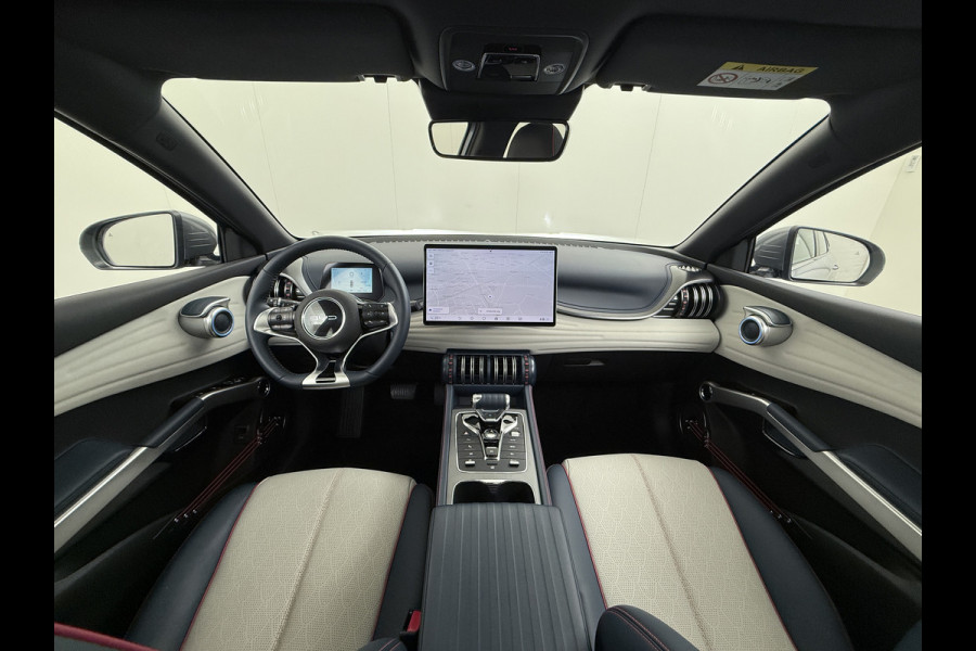 BYD ATTO 3 60kWh Design SOH 98% Panoramadak Leder+Elektr.Verst. Warmtepomp Adaptieve Cruise 360°Camera Apple Carplay Android Auto Elektr.Ac Verkeersbord detectie WiFi DAB Led Rijstrooksensor Keyless Smartphone Entry Fabrieksgarantie tot 20-12-2028/150.000km Garantie op de LFP Accu tot 20-12-2030/200.000km €44.000,- Nieuw!