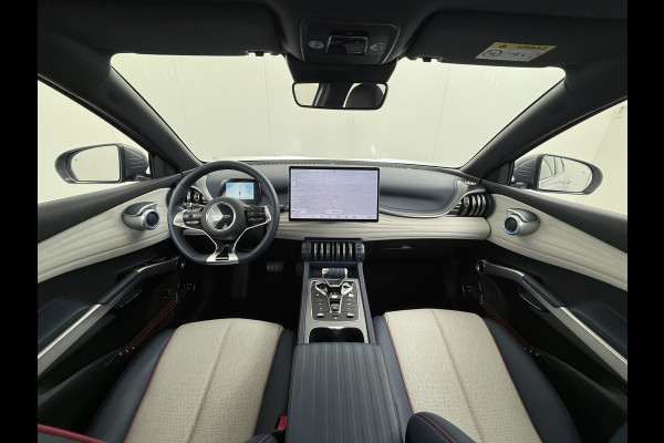 BYD ATTO 3 60kWh Design SOH 98% Panoramadak Leder+Elektr.Verst. Warmtepomp Adaptieve Cruise 360°Camera Apple Carplay Android Auto Elektr.Ac Verkeersbord detectie WiFi DAB Led Rijstrooksensor Keyless Smartphone Entry Fabrieksgarantie tot 20-12-2028/150.000km Garantie op de LFP Accu tot 20-12-2030/200.000km €44.000,- Nieuw!