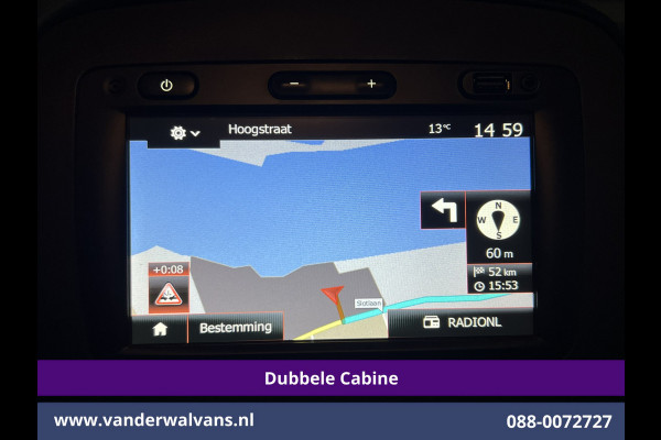 Opel Vivaro 1.6 CDTI 126pk L2H1 Dubbele cabine Euro6 Airco | 5-Zits | Camera | Navigatie | Omvormer | Trekhaak Cruisecontrol, Parkeersensoren Opel Vivaro 1.6 CDTI 126pk L2H1 Dubbele cabine Euro6 Airco | 5-Zits | Camera | Navigatie | Omvormer | Trekhaak Cruisecontrol, Parkeersensoren