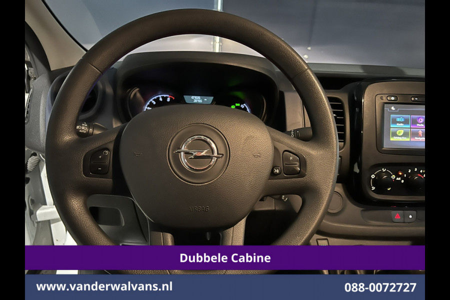 Opel Vivaro 1.6 CDTI 126pk L2H1 Dubbele cabine Euro6 Airco | 5-Zits | Camera | Navigatie | Omvormer | Trekhaak Cruisecontrol, Parkeersensoren Opel Vivaro 1.6 CDTI 126pk L2H1 Dubbele cabine Euro6 Airco | 5-Zits | Camera | Navigatie | Omvormer | Trekhaak Cruisecontrol, Parkeersensoren