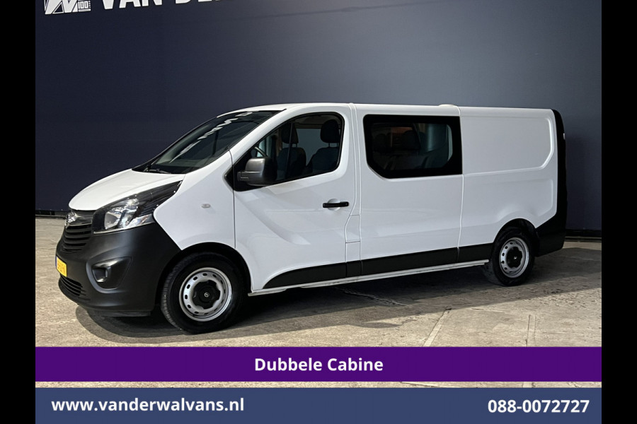 Opel Vivaro 1.6 CDTI 126pk L2H1 Dubbele cabine Euro6 Airco | 5-Zits | Camera | Navigatie | Omvormer | Trekhaak Cruisecontrol, Parkeersensoren Opel Vivaro 1.6 CDTI 126pk L2H1 Dubbele cabine Euro6 Airco | 5-Zits | Camera | Navigatie | Omvormer | Trekhaak Cruisecontrol, Parkeersensoren