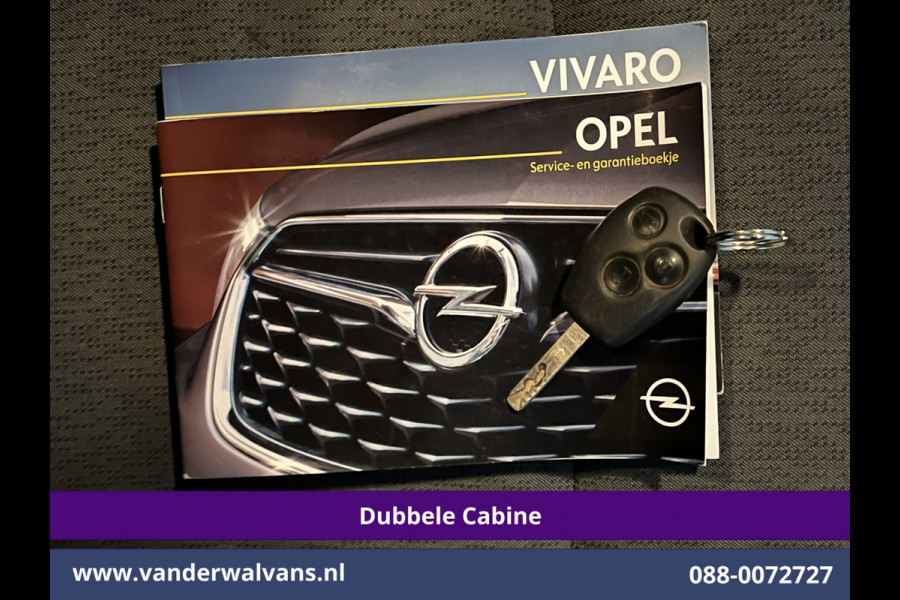 Opel Vivaro 1.6 CDTI 126pk L2H1 Dubbele cabine Euro6 Airco | 5-Zits | Camera | Navigatie | Omvormer | Trekhaak Cruisecontrol, Parkeersensoren Opel Vivaro 1.6 CDTI 126pk L2H1 Dubbele cabine Euro6 Airco | 5-Zits | Camera | Navigatie | Omvormer | Trekhaak Cruisecontrol, Parkeersensoren