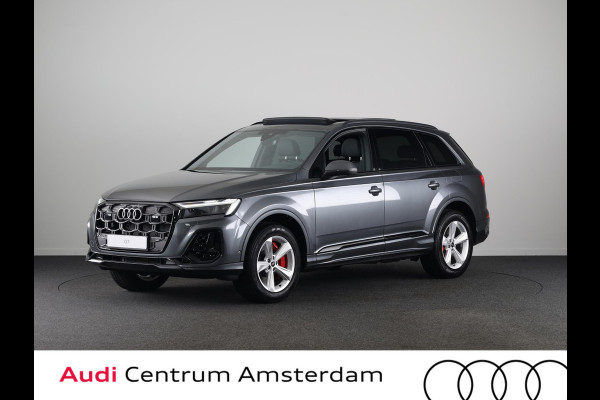 Audi Q7 55 TFSI e quattro Pro Line S 394pk Panoramadak, adaptive cruisecontrol, B&O soundsysteem, optiekpakket zwart Plus