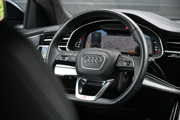 Audi Q8 55 TFSI QUATTRO PRO LINE S | BLACK OPTIC | S-SEATS | B&O ADVANCED | MASSAGE | STANDKACHEL | PANORAMADAK | 360 CAMERA | ALCANTARA Audi Q8 55 TFSI QUATTRO PRO LINE S | BLACK OPTIC | S-SEATS | B&O ADVANCED | MASSAGE | STANDKACHEL | PANORAMADAK | 360 CAMERA | ALCANTARA