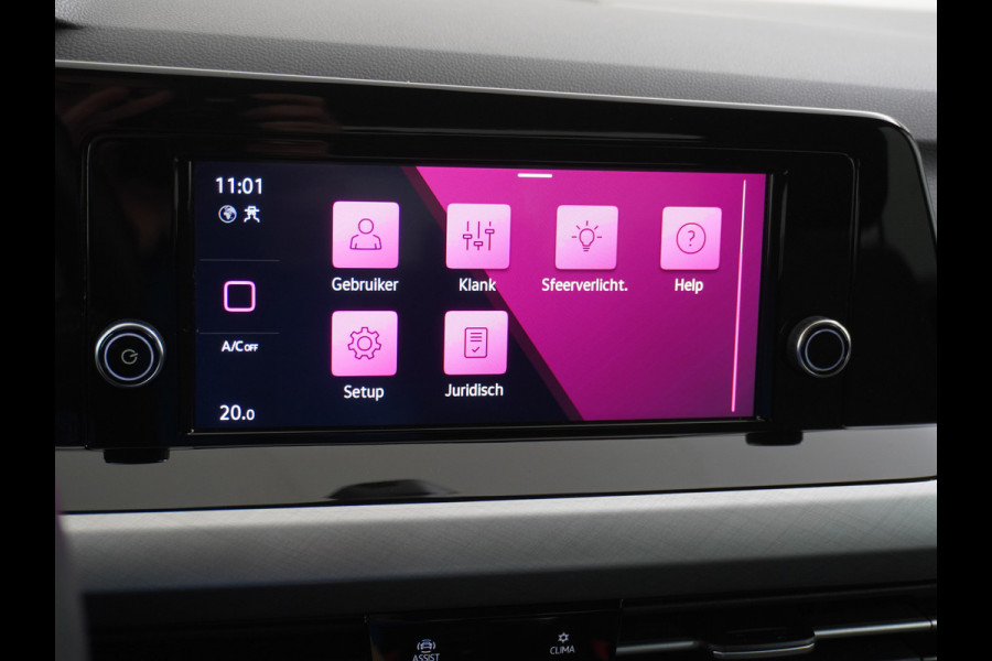 Volkswagen Golf T111PK 5Drs Apple Carplay Android Auto Adap.Cruise Navi* Ecc Pdc Virtual Cockpit Life Led Lmv 17" Privacy Glas Bluetooth Keyless Origineel Nederlandse Auto