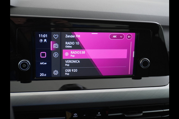 Volkswagen Golf T111PK 5Drs Apple Carplay Android Auto Adap.Cruise Navi* Ecc Pdc Virtual Cockpit Life Led Lmv 17" Privacy Glas Bluetooth Keyless Origineel Nederlandse Auto