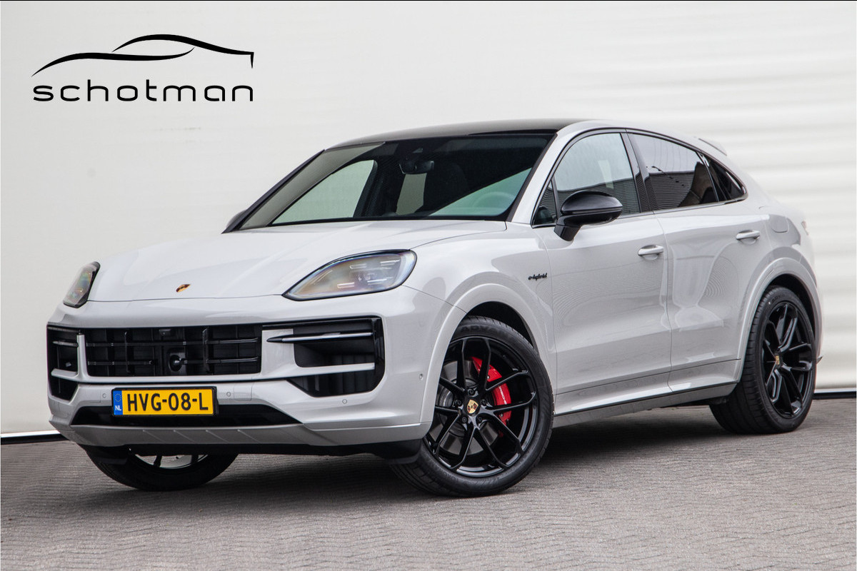 Porsche Cayenne Coupé 3.0 S E-Hybrid 520pk Sport-Design, Bose, Sportstoelen, Passenger Display, Adaptive Cruise, 2025 Porsche Cayenne Coupé 3.0 S E-Hybrid 520pk Sport-Design, Bose, Sportstoelen, Passenger Display, Adaptive Cruise, 2025