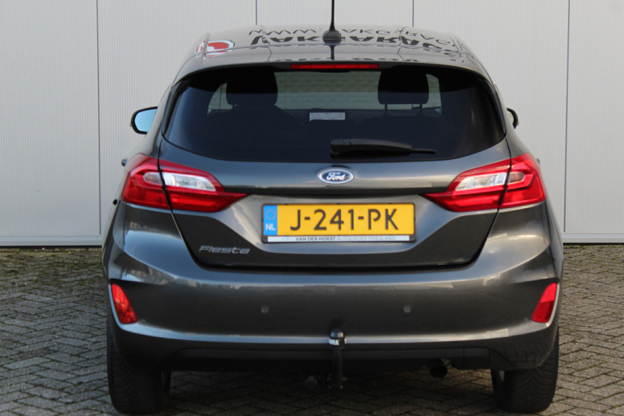 Ford Fiesta 1.0 EcoBoost Titanium 94pk Mooie en zuinige Ford Fiesta in de luxe Titanium uitvoering. Trekhaak, Clima, Cruise, Lane Assist,