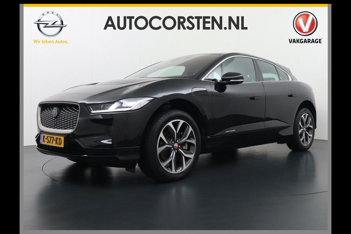 Jaguar I-PACE EV320 SE 90kWh SOH 95,5% AWD Leder Panoramadak Meridian™ Hifi Memory Navi Ecc 3D-Surround Camera Cruise Control Business Pack Apple Carplay Android Auto Stoel+Stuur+Voorruitverwarming Led Origineel Nederlandse Auto Nieuwprijs €76.050,- Jaguar I-PACE EV320 SE 90kWh SOH 95,5% AWD Leder Panoramadak Meridian™ Hifi Memory Navi Ecc 3D-Surround Camera Cruise Control Business Pack Apple Carplay Android Auto Stoel+Stuur+Voorruitverwarming Led Origineel Nederlandse Auto Nieuwprijs €76.050,-
