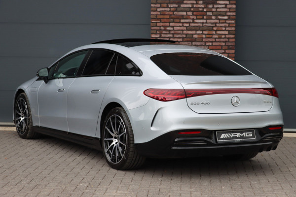 Mercedes-Benz EQS 450 4MATIC AMG Line 118 kWh | Hyperscreen | Airmatic | Achterasbesturing | Distronic+ | Stoelventilatie V+A | Burmester | Massage | Verwarmd Stuurwiel | HUD | Digital Light | Mercedes-Benz EQS 450 4MATIC AMG Line 118 kWh | Hyperscreen | Airmatic | Achterasbesturing | Distronic+ | Stoelventilatie V+A | Burmester | Massage | Verwarmd Stuurwiel | HUD | Digital Light |