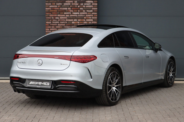 Mercedes-Benz EQS 450 4MATIC AMG Line 118 kWh | Hyperscreen | Airmatic | Achterasbesturing | Distronic+ | Stoelventilatie V+A | Burmester | Massage | Verwarmd Stuurwiel | HUD | Digital Light | Mercedes-Benz EQS 450 4MATIC AMG Line 118 kWh | Hyperscreen | Airmatic | Achterasbesturing | Distronic+ | Stoelventilatie V+A | Burmester | Massage | Verwarmd Stuurwiel | HUD | Digital Light |