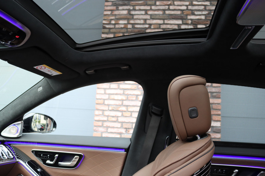 Mercedes-Benz S-Klasse 580 e 4MATIC Lang AMG Line | 'Manufaktur' | Drive Pilot | Achterasbesturing | Burmester High End | Massage | Stoelventilatie | Digital Light | Vlakkenverwarming | MBUX Tablet |