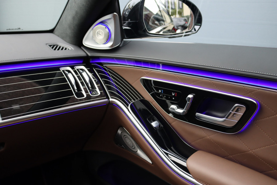 Mercedes-Benz S-Klasse 580 e 4MATIC Lang AMG Line | 'Manufaktur' | Drive Pilot | Achterasbesturing | Burmester High End | Massage | Stoelventilatie | Digital Light | Vlakkenverwarming | MBUX Tablet |