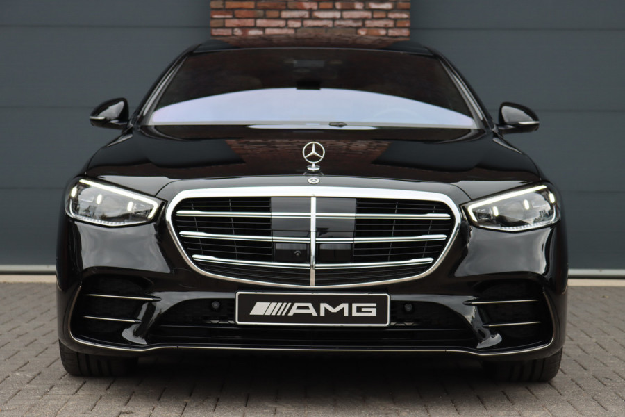 Mercedes-Benz S-Klasse 580 e 4MATIC Lang AMG Line | 'Manufaktur' | Drive Pilot | Achterasbesturing | Burmester High End | Massage | Stoelventilatie | Digital Light | Vlakkenverwarming | MBUX Tablet |