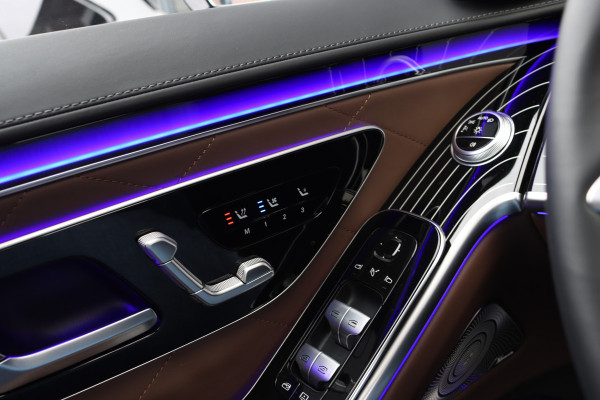 Mercedes-Benz S-Klasse 580 e 4MATIC Lang AMG Line | 'Manufaktur' | Drive Pilot | Achterasbesturing | Burmester High End | Massage | Stoelventilatie | Digital Light | Vlakkenverwarming | MBUX Tablet |