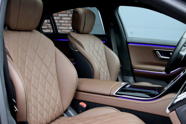 Mercedes-Benz S-Klasse 580 e 4MATIC Lang AMG Line | 'Manufaktur' | Drive Pilot | Achterasbesturing | Burmester High End | Massage | Stoelventilatie | Digital Light | Vlakkenverwarming | MBUX Tablet |