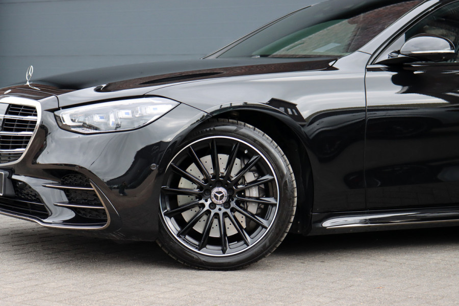 Mercedes-Benz S-Klasse 580 e 4MATIC Lang AMG Line | 'Manufaktur' | Drive Pilot | Achterasbesturing | Burmester High End | Massage | Stoelventilatie | Digital Light | Vlakkenverwarming | MBUX Tablet |