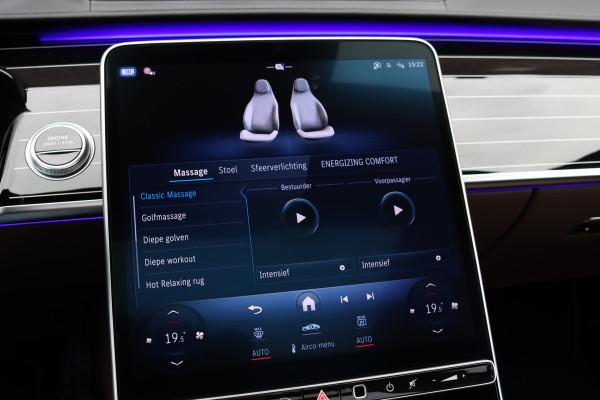 Mercedes-Benz S-Klasse 580 e 4MATIC Lang AMG Line | 'Manufaktur' | Drive Pilot | Achterasbesturing | Burmester High End | Massage | Stoelventilatie | Digital Light | Vlakkenverwarming | MBUX Tablet |