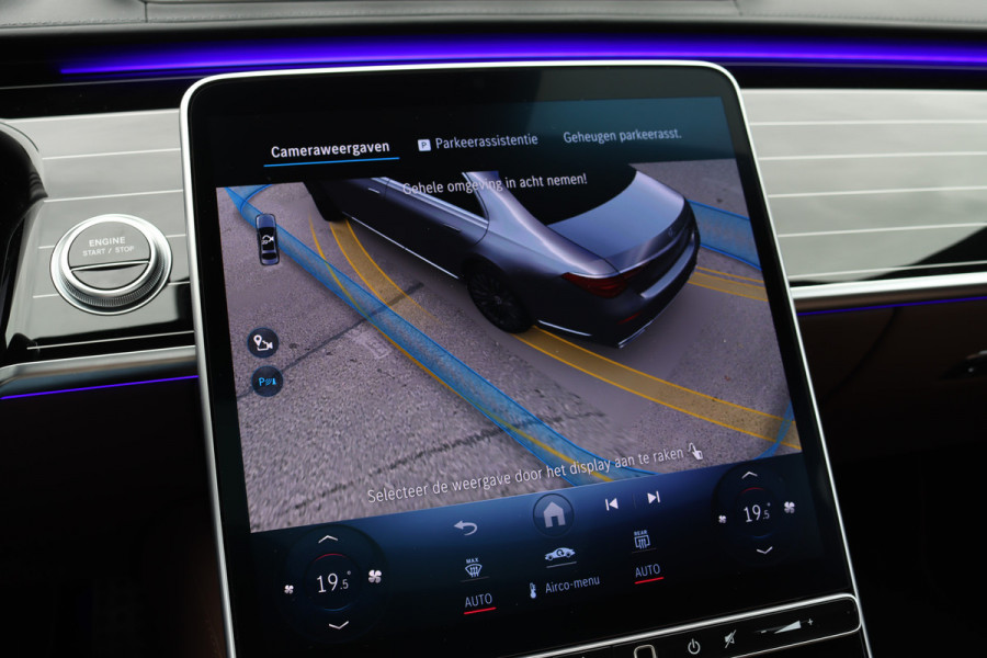 Mercedes-Benz S-Klasse 580 e 4MATIC Lang AMG Line | 'Manufaktur' | Drive Pilot | Achterasbesturing | Burmester High End | Massage | Stoelventilatie | Digital Light | Vlakkenverwarming | MBUX Tablet |