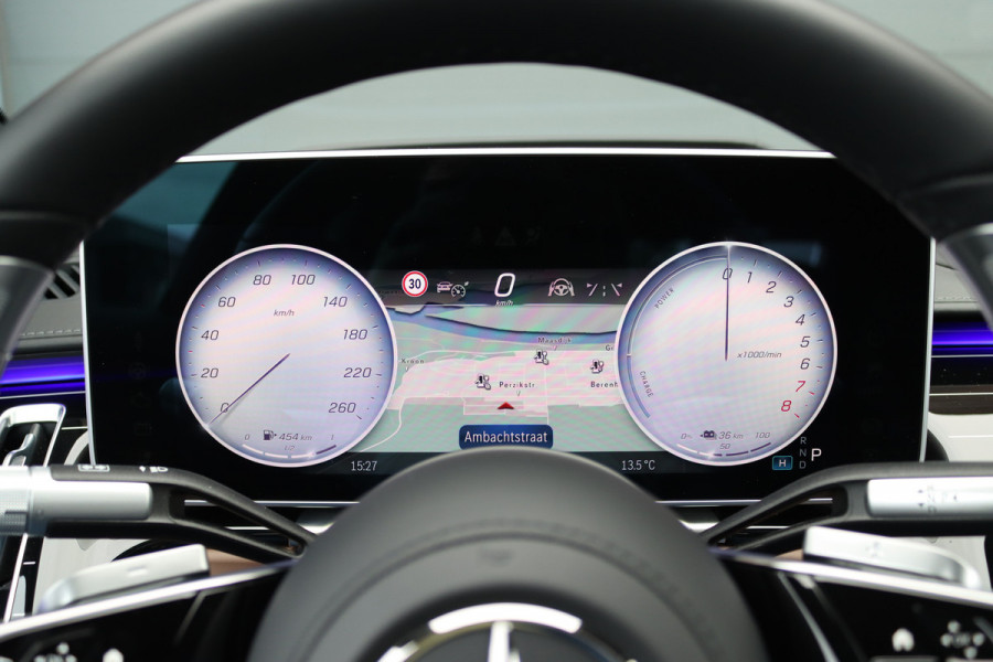 Mercedes-Benz S-Klasse 580 e 4MATIC Lang AMG Line | 'Manufaktur' | Drive Pilot | Achterasbesturing | Burmester High End | Massage | Stoelventilatie | Digital Light | Vlakkenverwarming | MBUX Tablet |