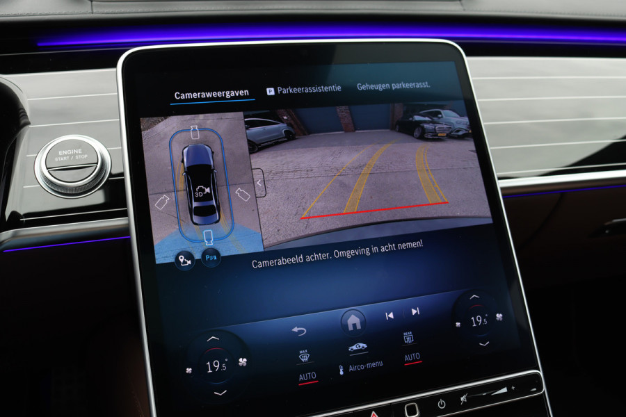 Mercedes-Benz S-Klasse 580 e 4MATIC Lang AMG Line | 'Manufaktur' | Drive Pilot | Achterasbesturing | Burmester High End | Massage | Stoelventilatie | Digital Light | Vlakkenverwarming | MBUX Tablet |