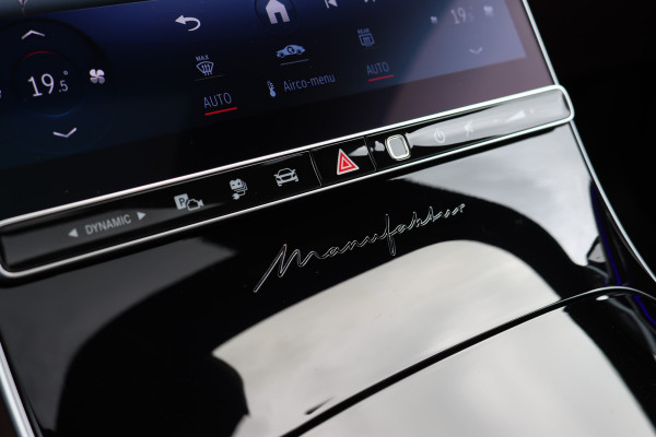 Mercedes-Benz S-Klasse 580 e 4MATIC Lang AMG Line | 'Manufaktur' | Drive Pilot | Achterasbesturing | Burmester High End | Massage | Stoelventilatie | Digital Light | Vlakkenverwarming | MBUX Tablet |