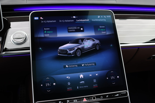 Mercedes-Benz S-Klasse 580 e 4MATIC Lang AMG Line | 'Manufaktur' | Drive Pilot | Achterasbesturing | Burmester High End | Massage | Stoelventilatie | Digital Light | Vlakkenverwarming | MBUX Tablet |