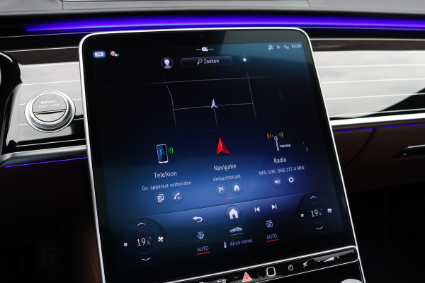 Mercedes-Benz S-Klasse 580 e 4MATIC Lang AMG Line | 'Manufaktur' | Drive Pilot | Achterasbesturing | Burmester High End | Massage | Stoelventilatie | Digital Light | Vlakkenverwarming | MBUX Tablet |