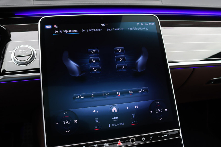 Mercedes-Benz S-Klasse 580 e 4MATIC Lang AMG Line | 'Manufaktur' | Drive Pilot | Achterasbesturing | Burmester High End | Massage | Stoelventilatie | Digital Light | Vlakkenverwarming | MBUX Tablet |