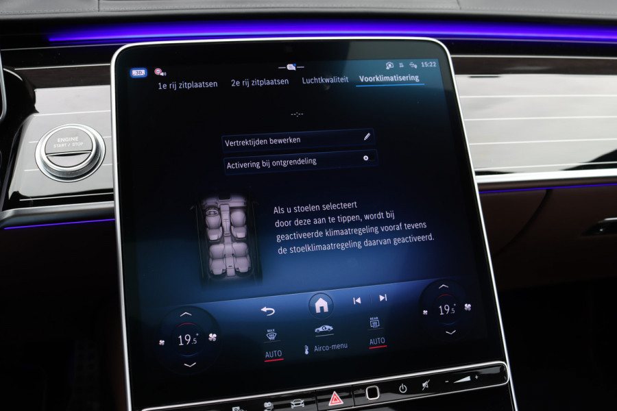 Mercedes-Benz S-Klasse 580 e 4MATIC Lang AMG Line | 'Manufaktur' | Drive Pilot | Achterasbesturing | Burmester High End | Massage | Stoelventilatie | Digital Light | Vlakkenverwarming | MBUX Tablet |
