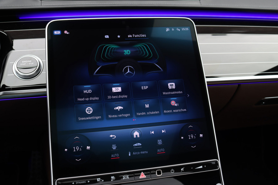 Mercedes-Benz S-Klasse 580 e 4MATIC Lang AMG Line | 'Manufaktur' | Drive Pilot | Achterasbesturing | Burmester High End | Massage | Stoelventilatie | Digital Light | Vlakkenverwarming | MBUX Tablet |