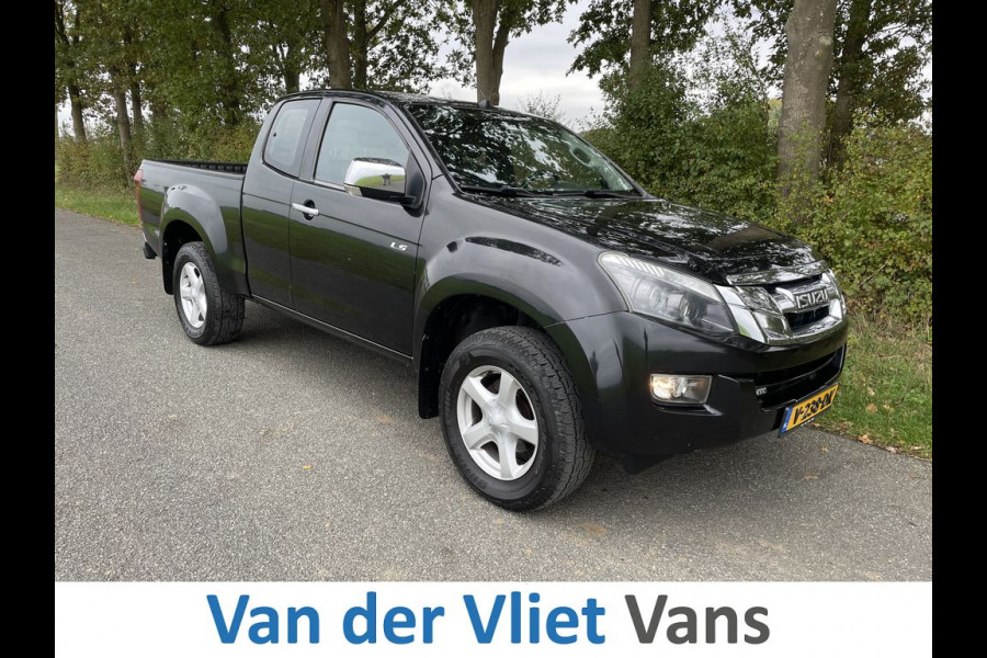 Isuzu D-max 2.5 TD Extended 164pk Cab LS 4WD BPM Vrij! Lease €299 p/m, Trekhaak, Airco, Leder, Cruise controle. Isuzu D-max 2.5 TD Extended 164pk Cab LS 4WD BPM Vrij! Lease €299 p/m, Trekhaak, Airco, Leder, Cruise controle.