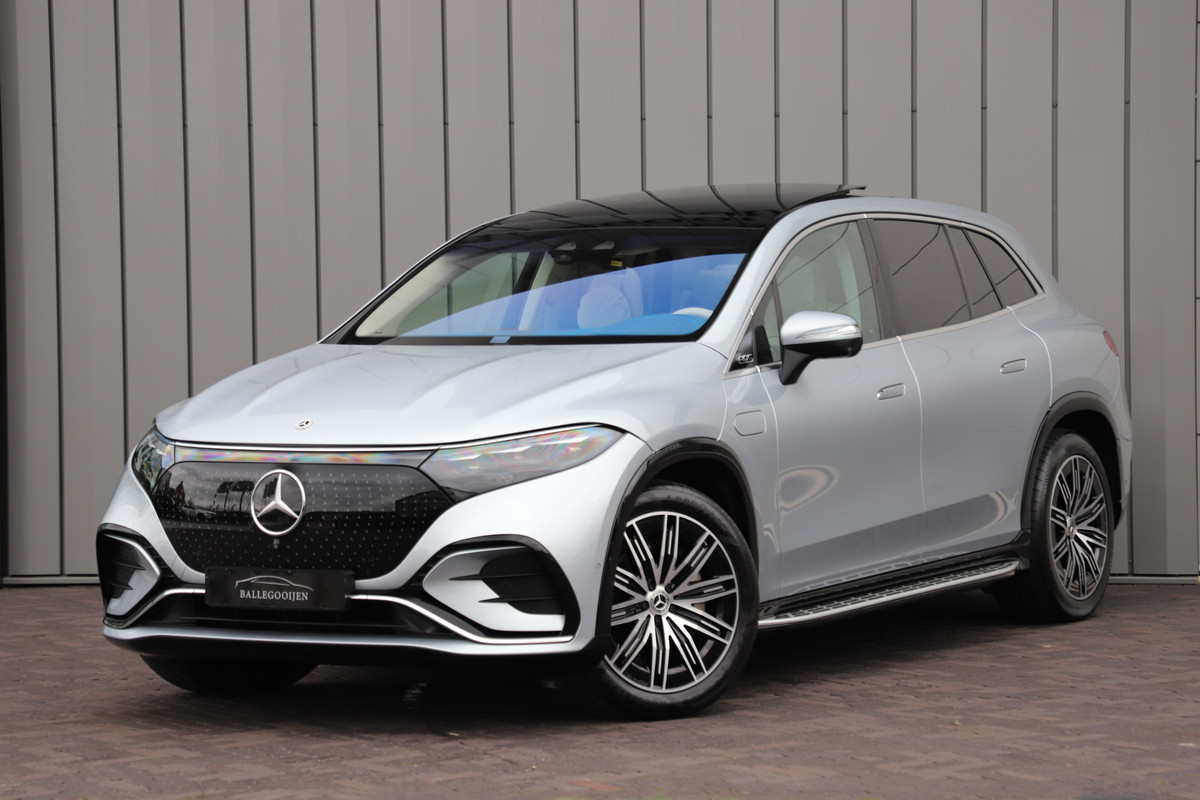 Mercedes-Benz EQS SUV 450+ AMG 108 kWh | 360PK | Massage | Achterasbesturing | Head-up | Luchtvering | Sfeerverlichting | Burmester | Leder exclusief Mercedes-Benz EQS SUV 450+ AMG 108 kWh | 360PK | Massage | Achterasbesturing | Head-up | Luchtvering | Sfeerverlichting | Burmester | Leder exclusief