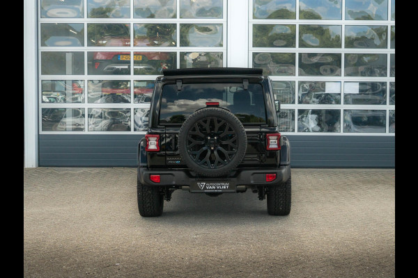 Jeep Wrangler Unlimited 4xe 380 Sahara | 22" Brute velgen | Uit voorraad leverbaar | MY25 | Sky One-Touch Power Soft Top | Geel kenteken ! Jeep Wrangler Unlimited 4xe 380 Sahara | 22" Brute velgen | Uit voorraad leverbaar | MY25 | Sky One-Touch Power Soft Top | Geel kenteken !