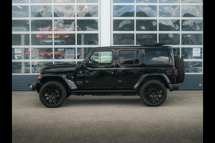 Jeep Wrangler Unlimited 4xe 380 Sahara | 22" Brute velgen | Uit voorraad leverbaar | MY25 | Sky One-Touch Power Soft Top | Geel kenteken ! Jeep Wrangler Unlimited 4xe 380 Sahara | 22" Brute velgen | Uit voorraad leverbaar | MY25 | Sky One-Touch Power Soft Top | Geel kenteken !