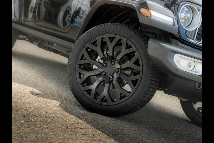 Jeep Wrangler Unlimited 4xe 380 Sahara | 22" Brute velgen | Uit voorraad leverbaar | MY25 | Sky One-Touch Power Soft Top | Geel kenteken ! Jeep Wrangler Unlimited 4xe 380 Sahara | 22" Brute velgen | Uit voorraad leverbaar | MY25 | Sky One-Touch Power Soft Top | Geel kenteken !